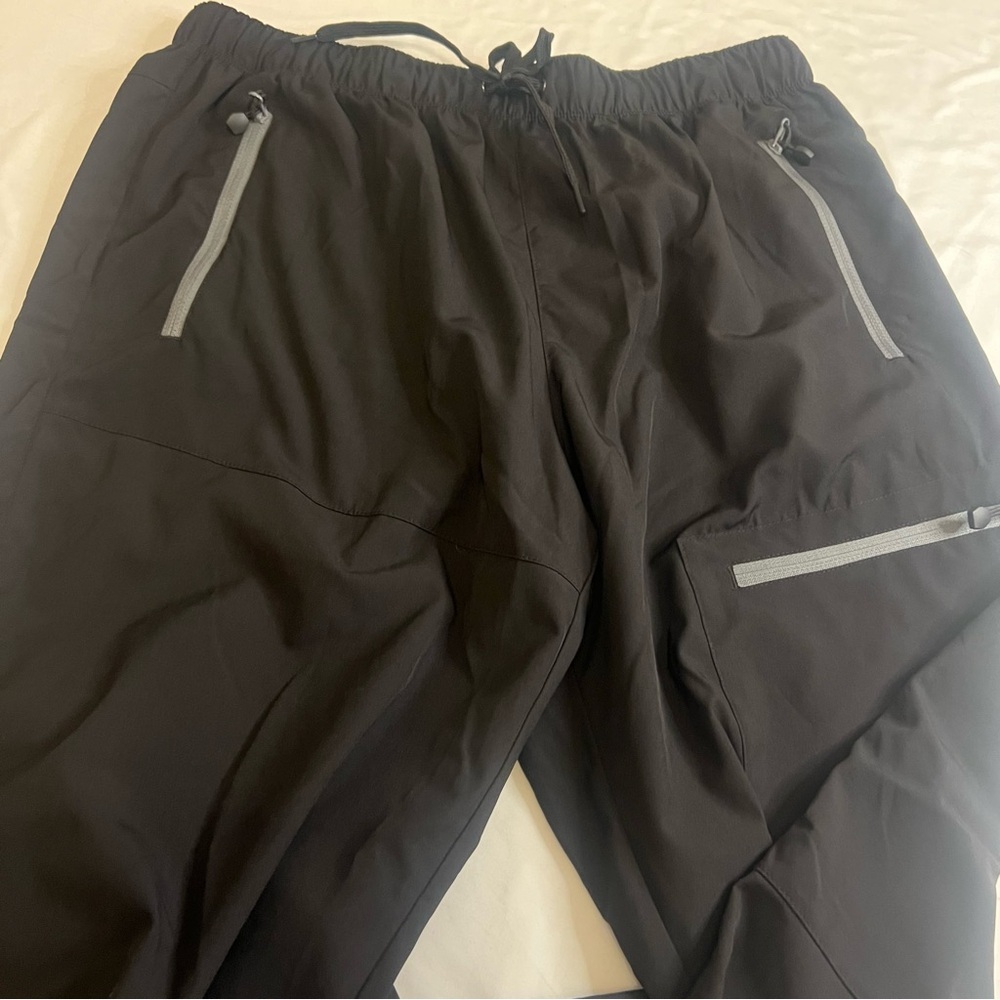 Baleaf Black Lightweight Athletic Jogger Pants Size XL - Picture 2 of 6